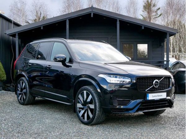 Volvo XC90 SUV, Petrol Plug-in Hybrid, 2024, Black