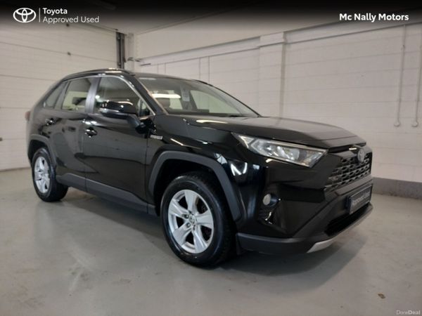Toyota RAV4 SUV, Petrol Hybrid, 2021, Black