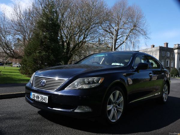 Lexus LS Saloon, Petrol Hybrid, 2008, Blue