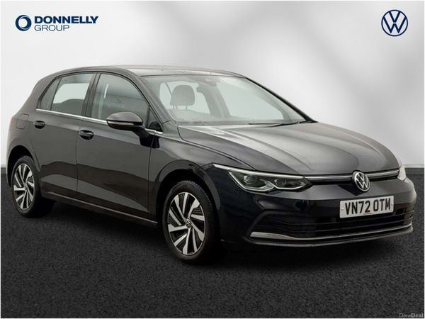 Volkswagen Golf Hatchback, Petrol Hybrid, 2022, Black