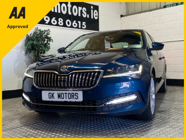 Skoda Superb Saloon, Petrol, 2022, Blue
