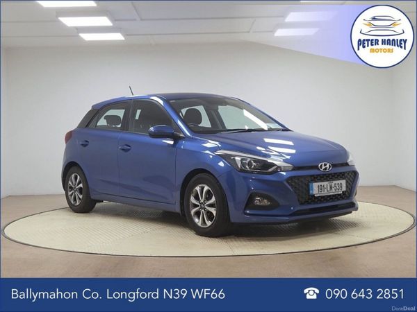 Hyundai i20 Hatchback, Petrol, 2019, Blue