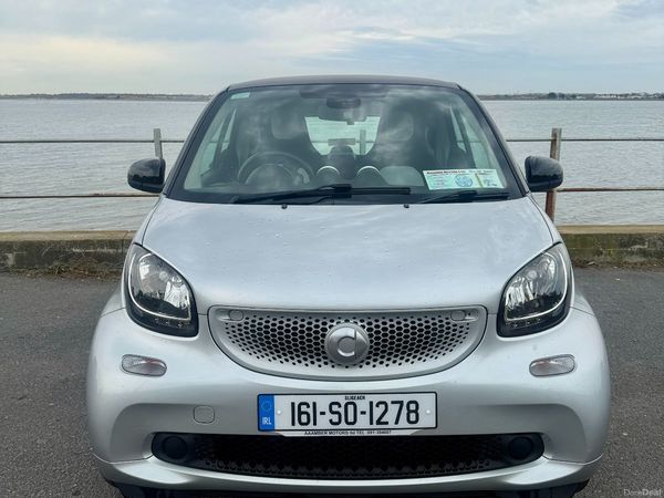 Smart Fortwo Coupe, Petrol, 2016, Silver