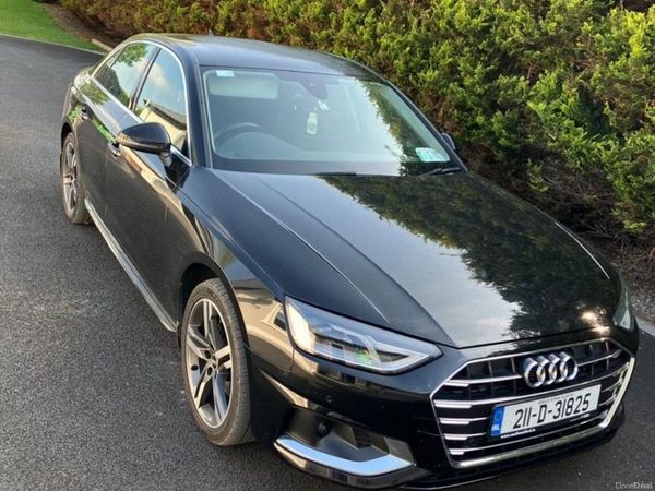 Audi A4 Saloon, Diesel, 2021, Black