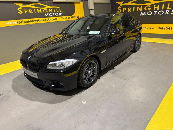 BMW 5-Series Saloon, Diesel, 2012, Black