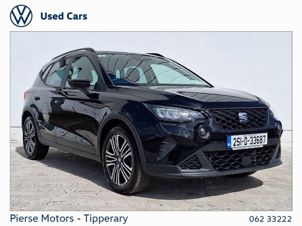 SEAT Arona SUV, Petrol, 2025, Black