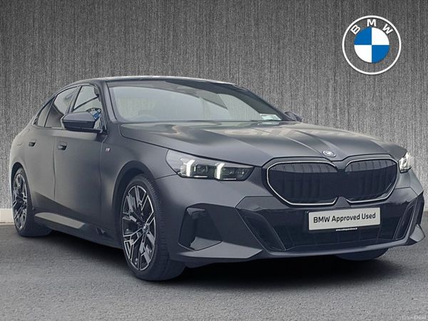 BMW 5-Series Saloon, Petrol Plug-in Hybrid, 2024, Grey