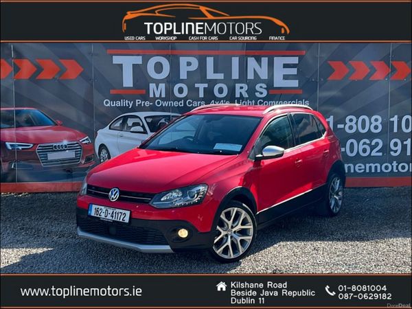 Volkswagen Polo Hatchback, Petrol, 2016, Red
