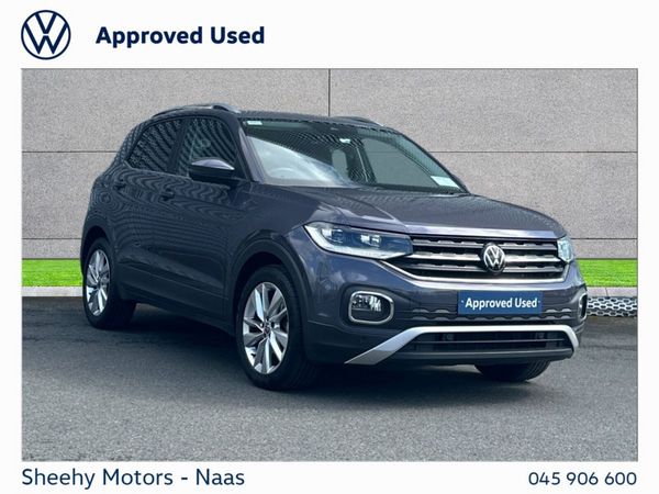 Volkswagen T-Cross SUV, Petrol, 2023, Grey