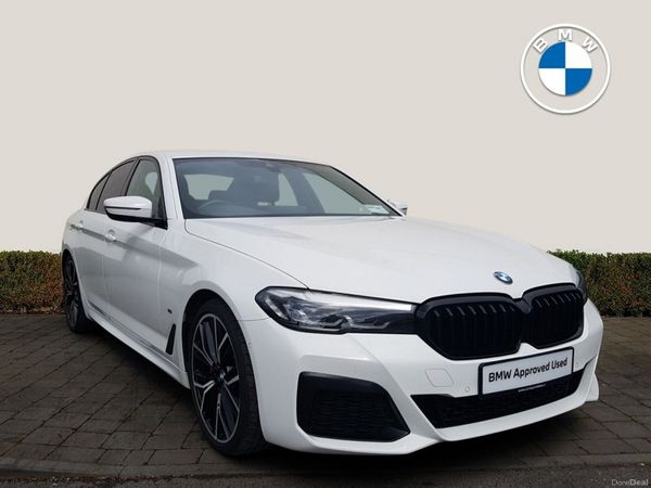 BMW 5-Series Saloon, Diesel, 2020, Black