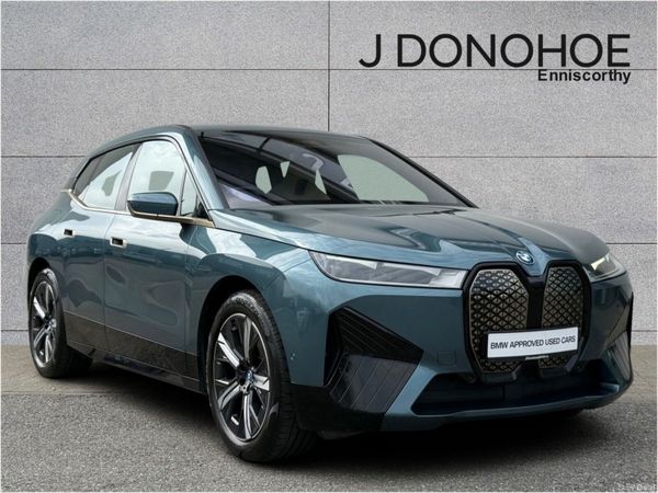 BMW iX SUV, Electric, 2022, Blue