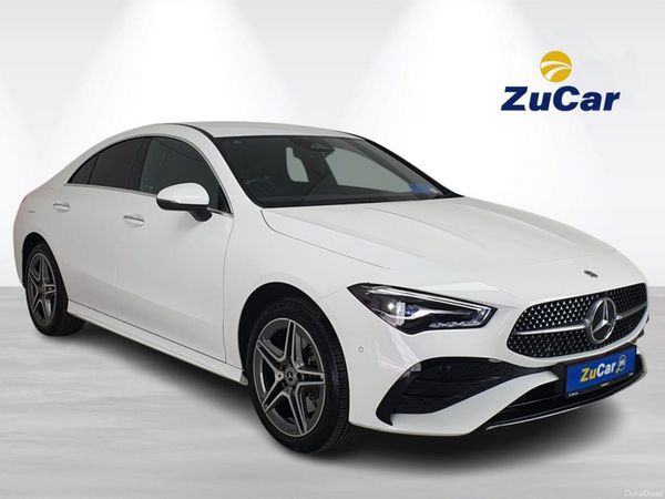 Mercedes-Benz CLA Coupe, Petrol Hybrid, 2024, White
