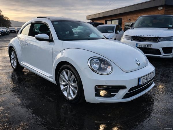 Volkswagen Beetle Hatchback, Petrol, 2017, White