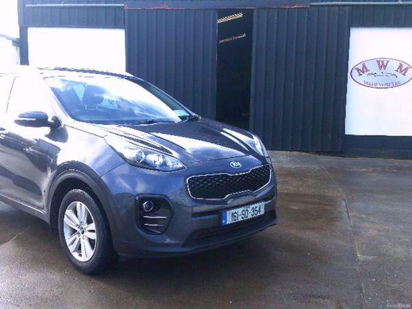 Kia Sportage SUV, Diesel, 2016, Silver