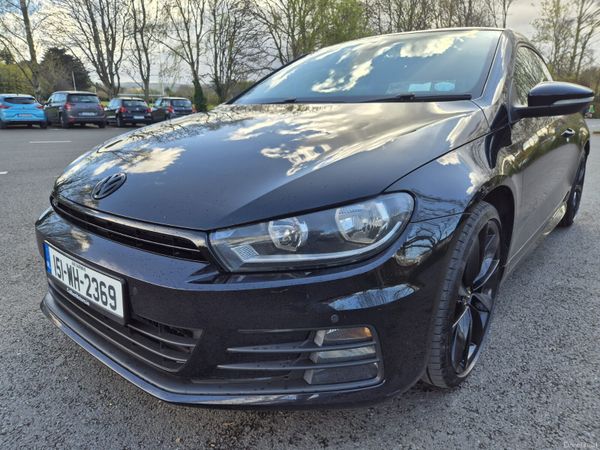 Volkswagen Scirocco Coupe, Diesel, 2015, Black