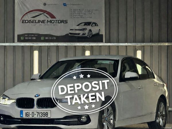 BMW 3-Series Saloon, Diesel, 2016, White