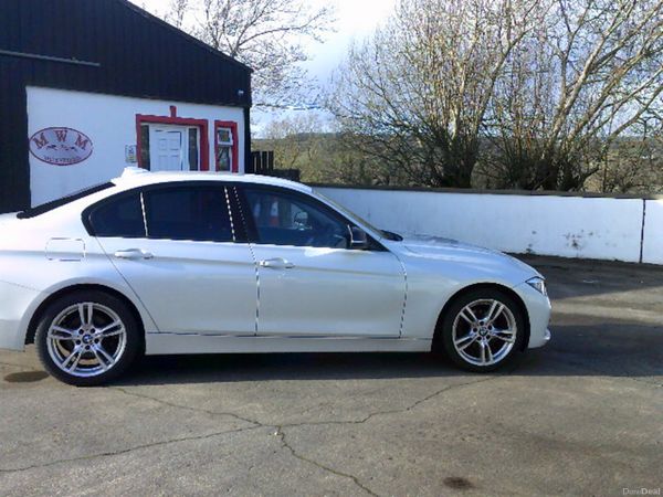 BMW 3-Series Saloon, Diesel, 2016, White
