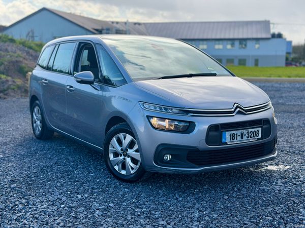 Citroen Grand C4 Picasso Hatchback, Diesel, 2018, Grey