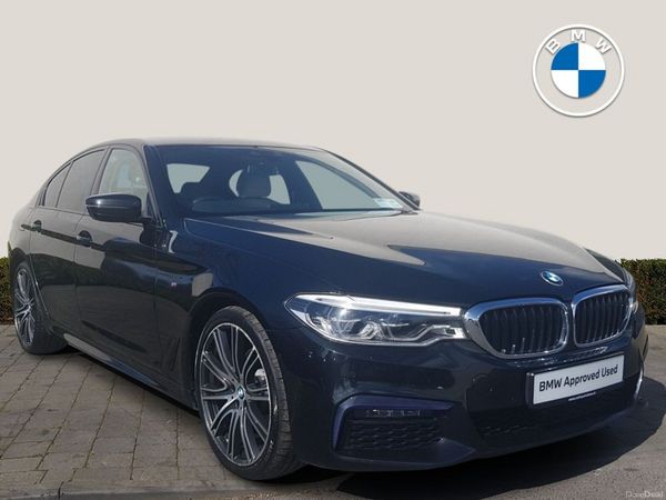 BMW 5-Series Saloon, Diesel, 2020, Black