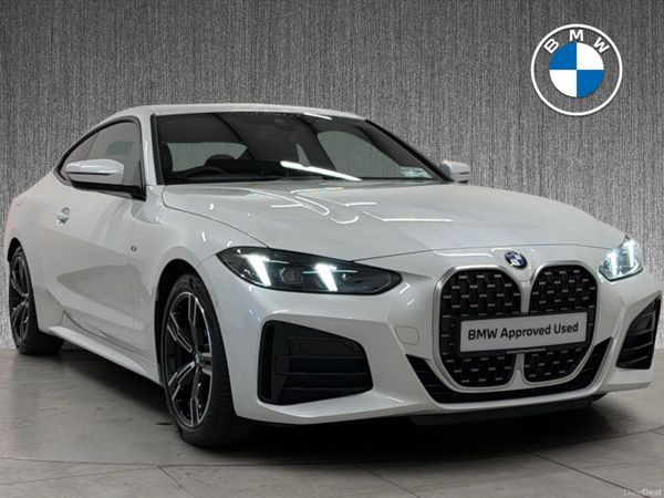 BMW 4-Series Coupe, Petrol, 2025, White