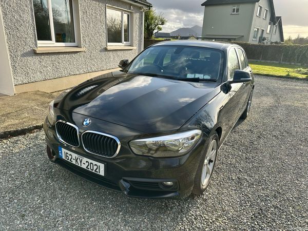 BMW 1-Series Hatchback, Diesel, 2016, Black