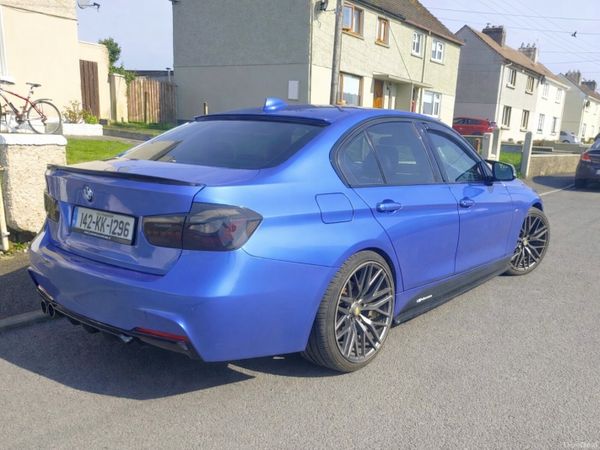 BMW 3-Series Saloon, Diesel, 2014, Blue