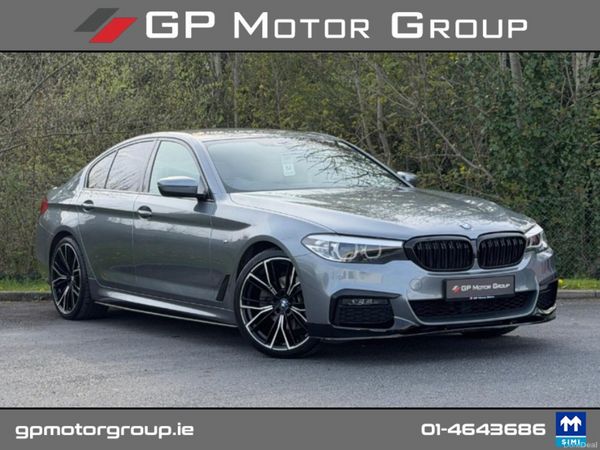BMW 5-Series Saloon, Diesel, 2018, Blue