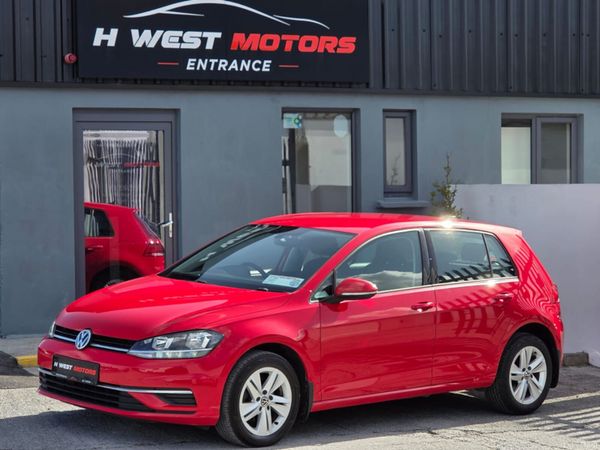 Volkswagen Golf Hatchback, Diesel, 2018, Red