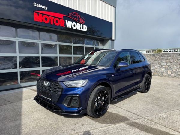 Audi Q5 SUV, Petrol Plug-in Hybrid, 2023, Blue