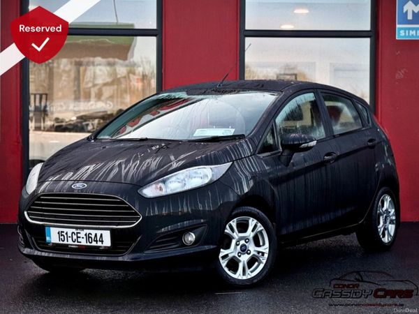 Ford Fiesta Hatchback, Petrol, 2015, Black