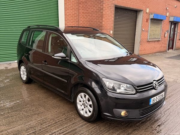Volkswagen Touran MPV, Diesel, 2015, Black