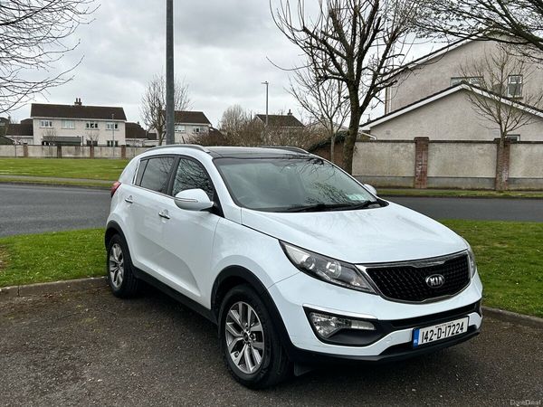 Kia Sportage SUV, Diesel, 2014, White