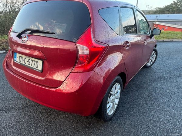 Nissan Note MPV, Petrol, 2017, Red
