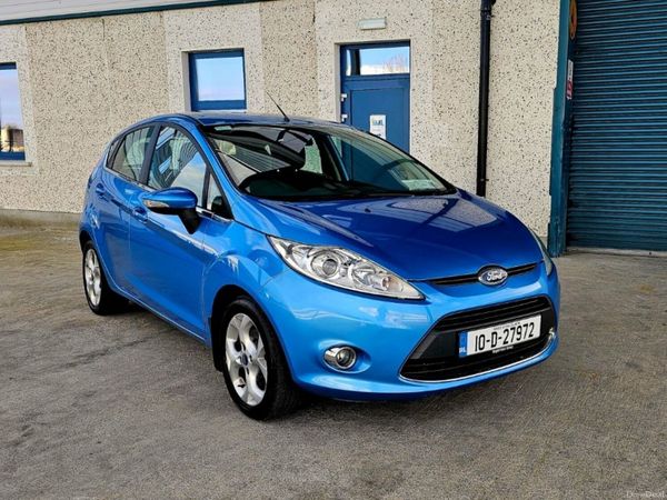 Ford Fiesta Hatchback, Petrol, 2010, Blue