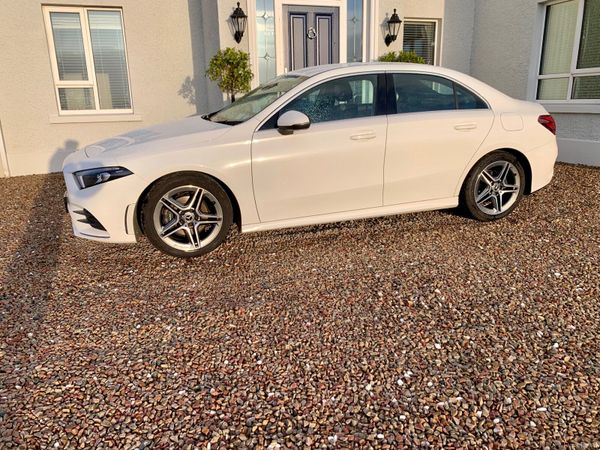 Mercedes-Benz A-Class Saloon, Petrol, 2020, White