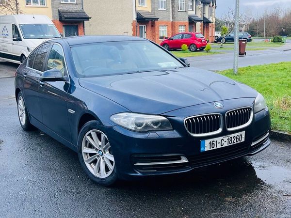 BMW 5-Series Saloon, Diesel, 2016, Blue