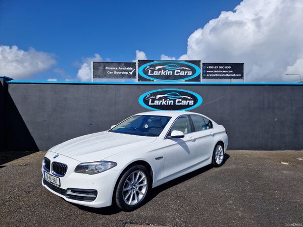 BMW 5-Series Saloon, Diesel, 2016, White