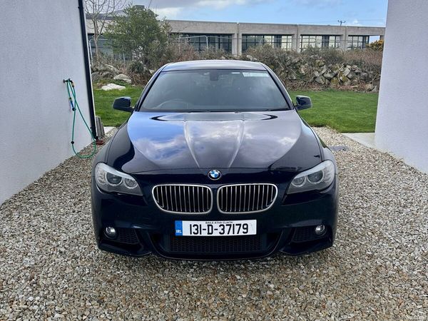 BMW 5-Series Saloon, Diesel, 2013, Black