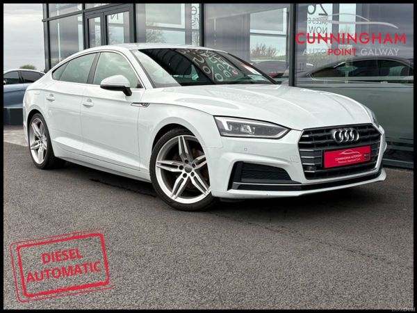 Audi A5 Hatchback, Diesel, 2019, White