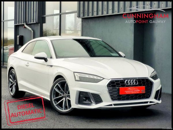 Audi A5 Coupe, Diesel, 2021, White
