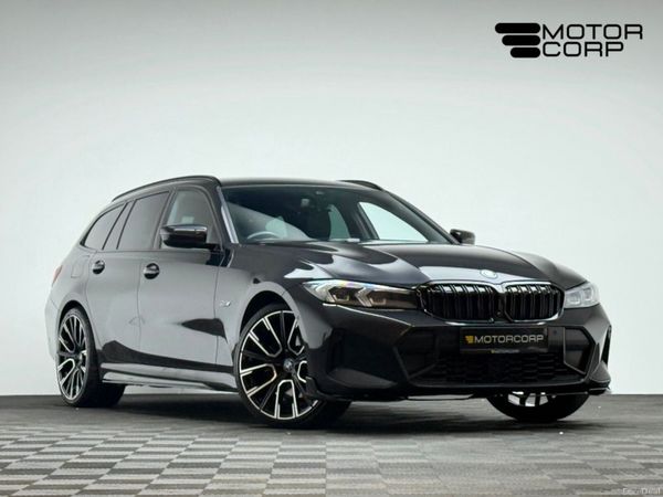 BMW 3-Series Estate, Petrol Plug-in Hybrid, 2023, Black