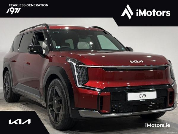 Kia EV9 SUV, Electric, 2026, Red