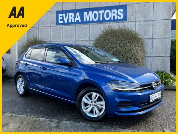 Volkswagen Polo Hatchback, Petrol, 2020, Blue