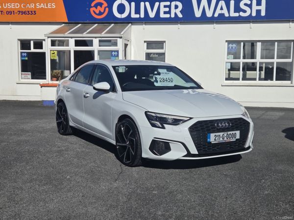 Audi A3 Saloon, Petrol, 2021, White