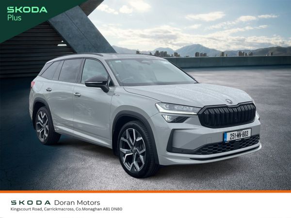 Skoda Kodiaq Estate, Diesel, 2025, Grey