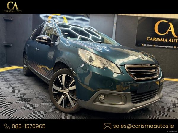 Peugeot 2008 Hatchback, Petrol, 2016, Blue