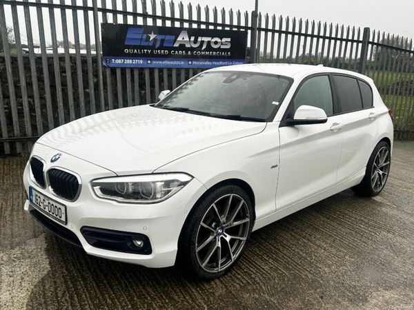 BMW 1-Series Hatchback, Petrol, 2016, White