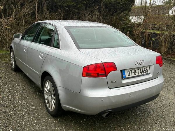 Audi A4 Saloon, Petrol, 2007, Silver