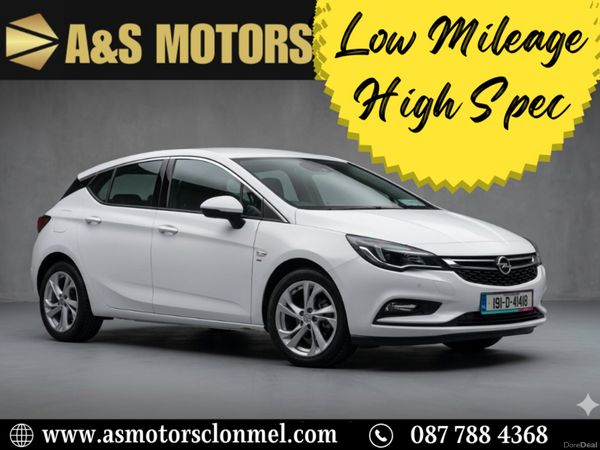 Opel Astra Hatchback, Petrol, 2019, White