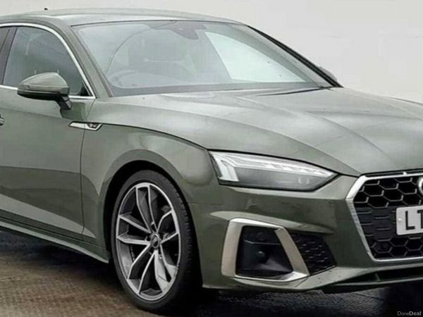 Audi A5 Hatchback, Diesel Hybrid, 2023, Green